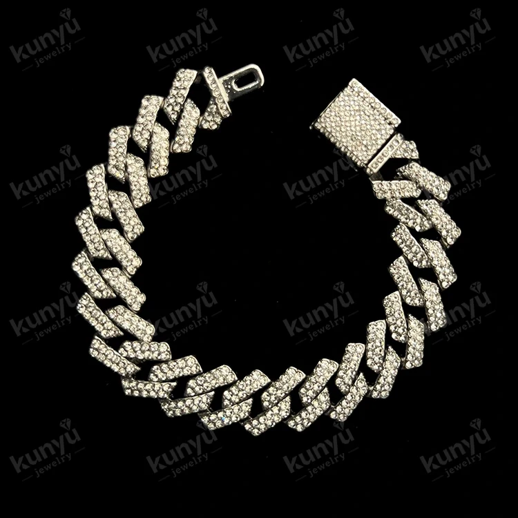 Hip Hop Chain Link eskumuturrekoa Hip Hop Chain Link eskumuturrekoa